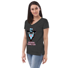 Load image into Gallery viewer, Women’s recycled v-neck t-shirt