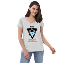 Load image into Gallery viewer, Women’s recycled v-neck t-shirt