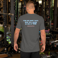 Load image into Gallery viewer, Fear Has Many Faces | Short-Sleeve Unisex T-Shirt

